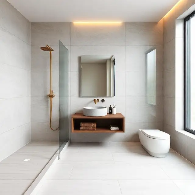 Large-Format Tiles for a Seamless Look