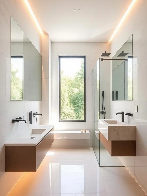 Modern Bathroom Tile Design Dublin