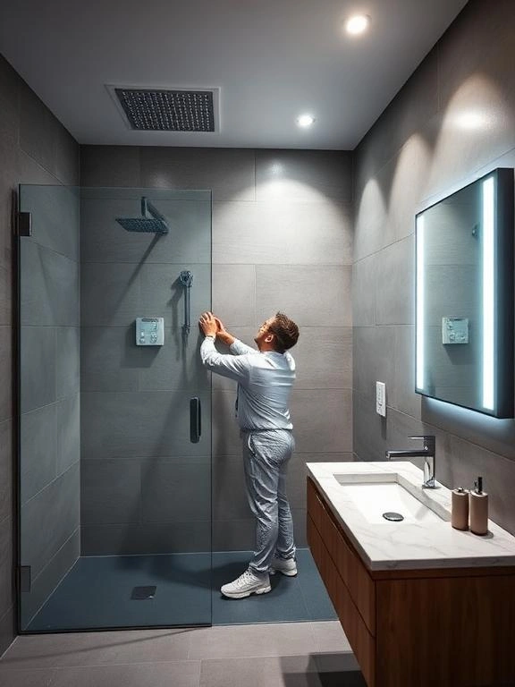 Seamless Integration with Modern Bathroom Design